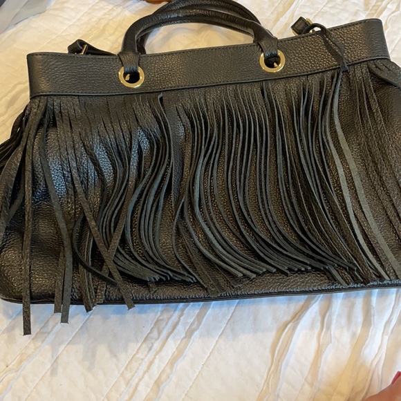Milly fringe leather bag - Picture 1 of 6